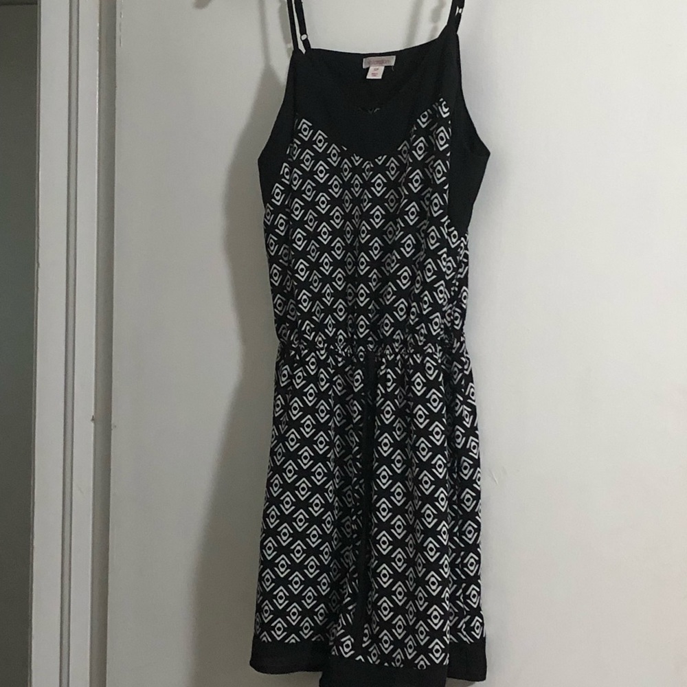 Black and White Romper